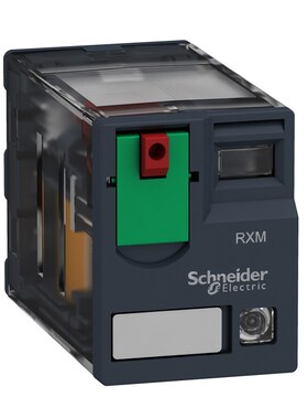 RXM4CB2BD小型继电器中间直流继电器带灯14脚5A电磁DC24VAC220V