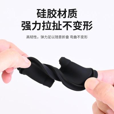 适用大众朗逸速腾途岳新锐探岳汽车门锁盖保护垫减震缓冲垫锁扣套