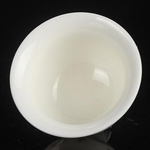 家用德化白瓷茶杯泡茶壶整套中式 徐福坤山水手绘茶具套装 客厅高档