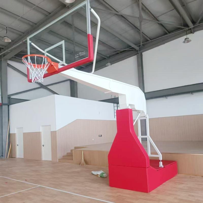 电动液压篮球架平箱室外室内移动篮球馆比赛手动仿液压升降篮球架
