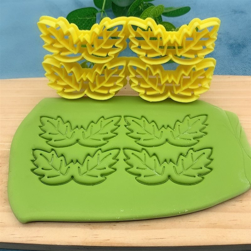 做压花馍批量桃叶石榴葫芦叶造型烘焙面点中式蛋糕馒头印字模具