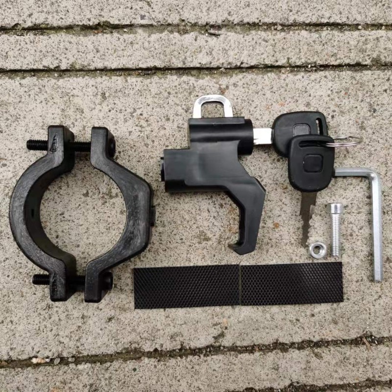 加粗大管可固定电动车挂钩机动助力滑板摩托单车前杆购物袋置物钩