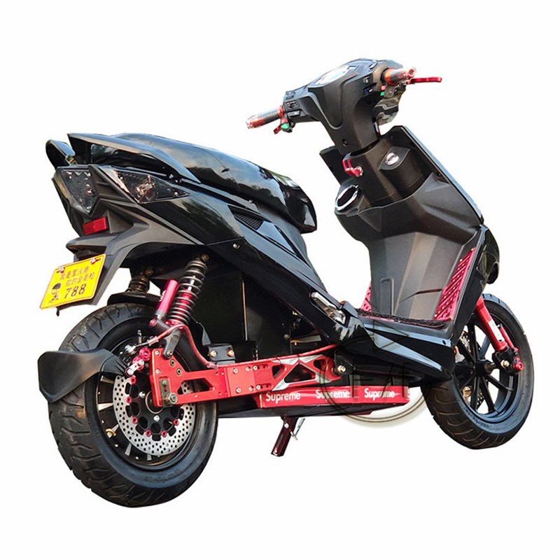 新品电动摩托车踏板鬼火后尾架三代铁货架战速连体货架改装配件