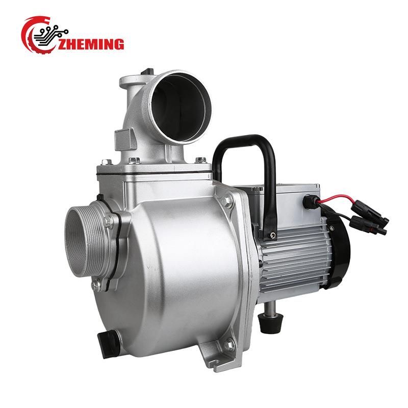 H太阳能地面泵2寸3寸72V110V高扬程大流量农用抽水灌溉自吸泵SOLA