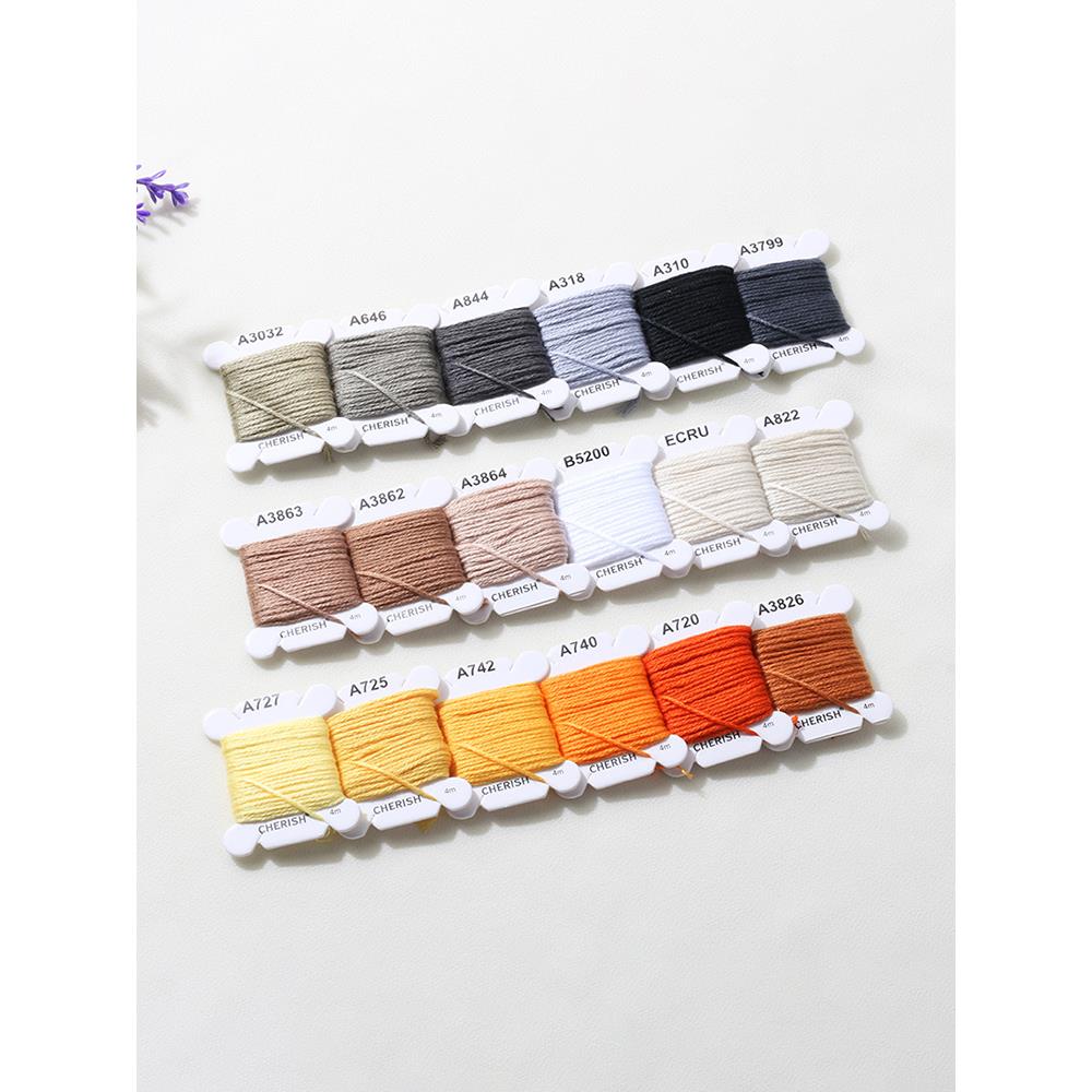 80色家用针线包针线盒套装手缝线缝纫机线缝补diy手工缝衣线