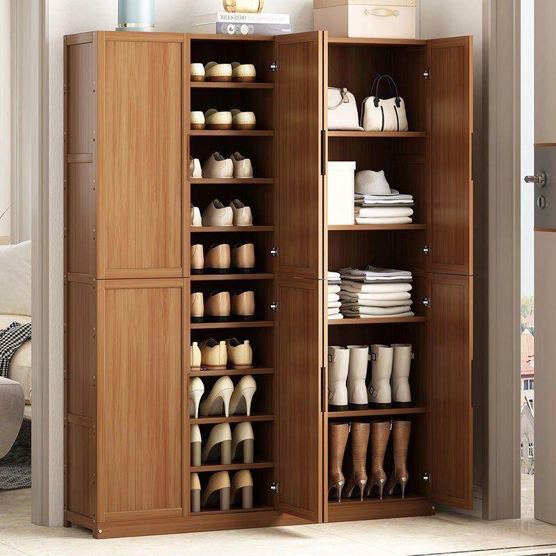 经济型楠竹宿舍置物架鞋柜家用门口大容量收纳防尘简易鞋架子多层,住宅家具,鞋柜,淘宝优惠券,粉丝福利购,淘宝优惠卷