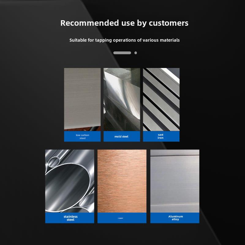 M35含钴镀钛螺旋管螺纹丝锥g Zg Npt Rp Rc1/8 1/4 3/8 1/2 3/4 1