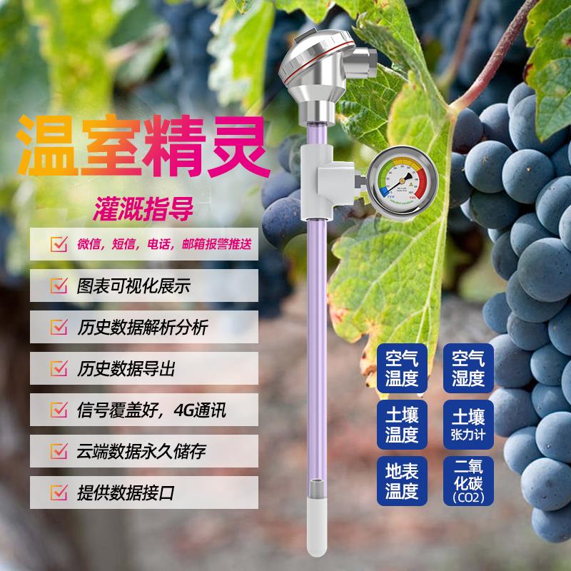 土壤张力计检测仪泥土水土水势传感器智慧农业灌溉帮手监测指导表