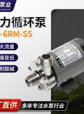 厂家供应MP-6RM-SS磁力泵微型磁力泵无泄漏磁力泵塑料磁力泵