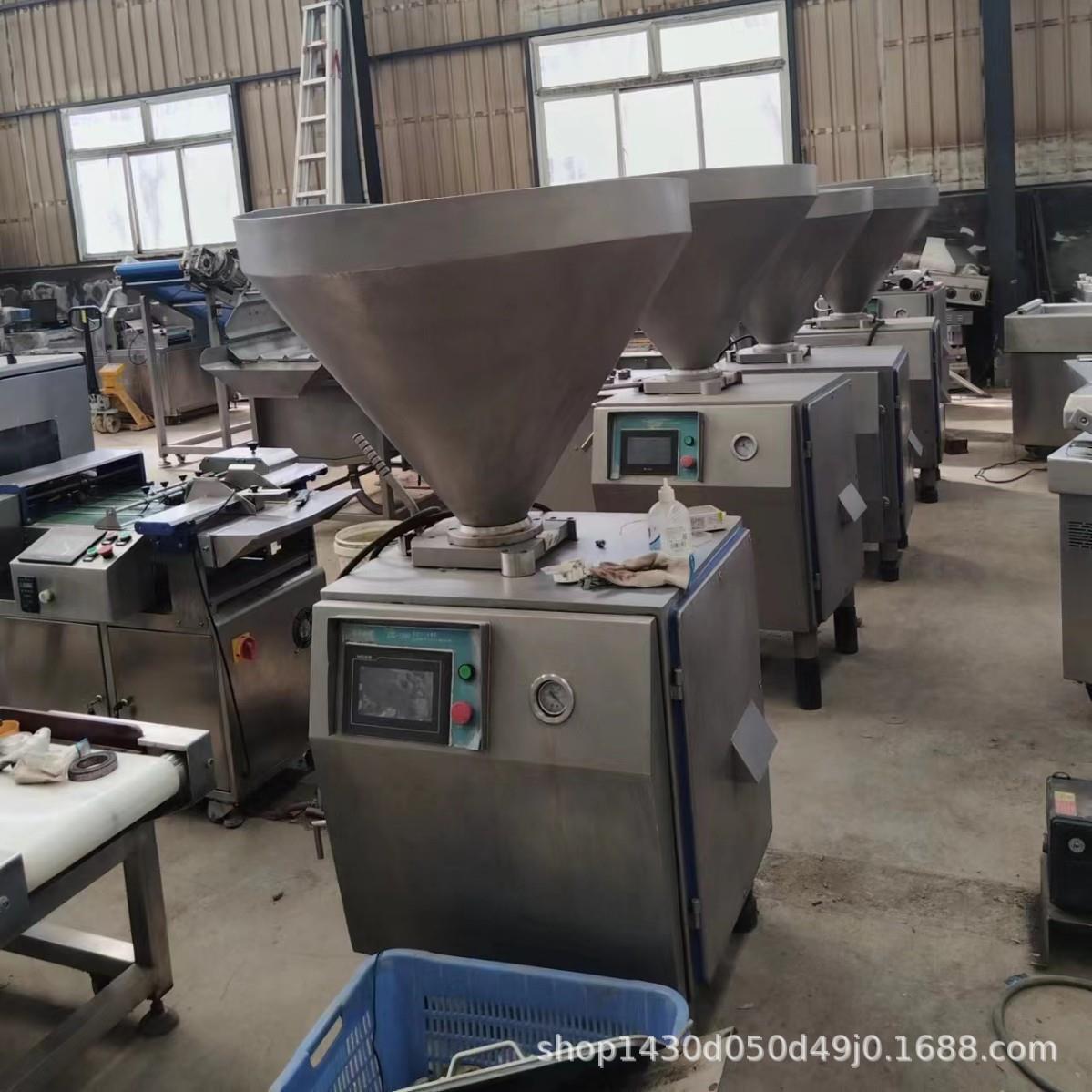 定量扭结叶片式红肠灌肠机多功能腊肠火腿灌装设备全自动真空定