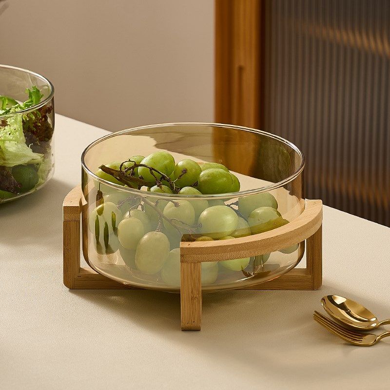 简约日式玻璃果盘蔬菜沙拉自助餐凉菜收纳家用零食糖果干果盘摆台,餐饮具,果盆/果盘/果篮,淘宝优惠券,粉丝福利购,淘宝优惠卷
