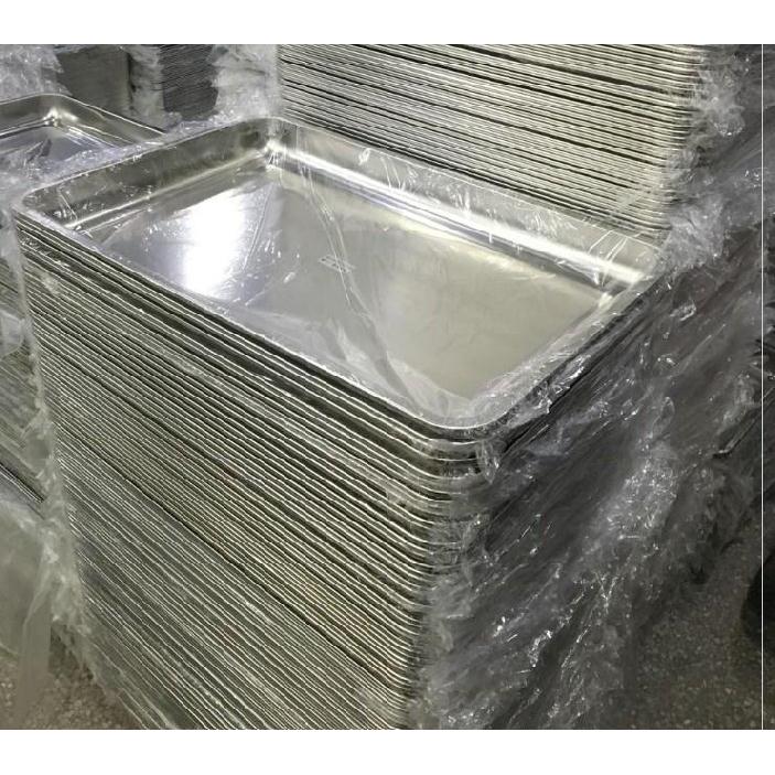 蒸饭柜托盘410不锈钢加厚端菜盘快餐店方盘长方形商用食堂通用大