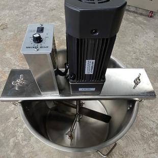 铝桶锅炒料机全自动商用搅拌翻炒广西专用槐花粉机酱料凉粉糕凉虾