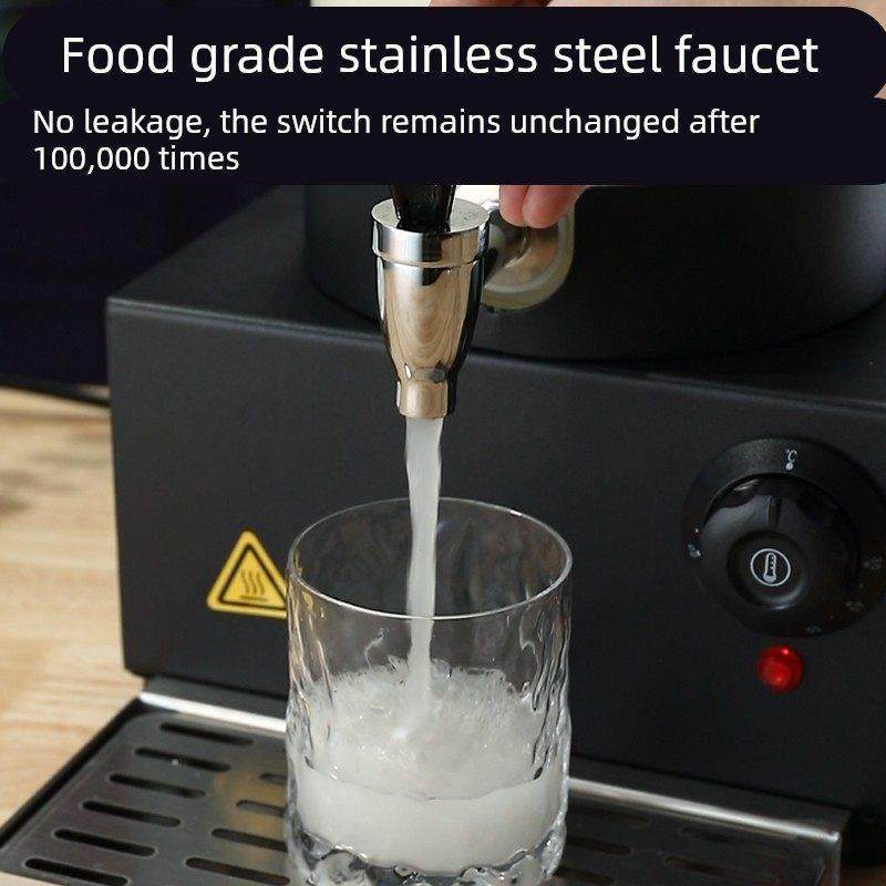 自助餐牛奶鼎玻璃电加热果汁鼎商用饮料机不锈钢咖啡茶水保温罐,餐饮具,酒店餐具,淘宝优惠券,粉丝福利购,淘宝优惠卷