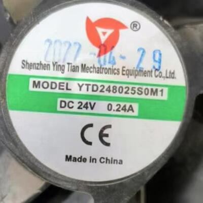 YTD248025S/B/0M1 24V 0.3A/0.23A 直流径排换气变频器电焊机风扇
