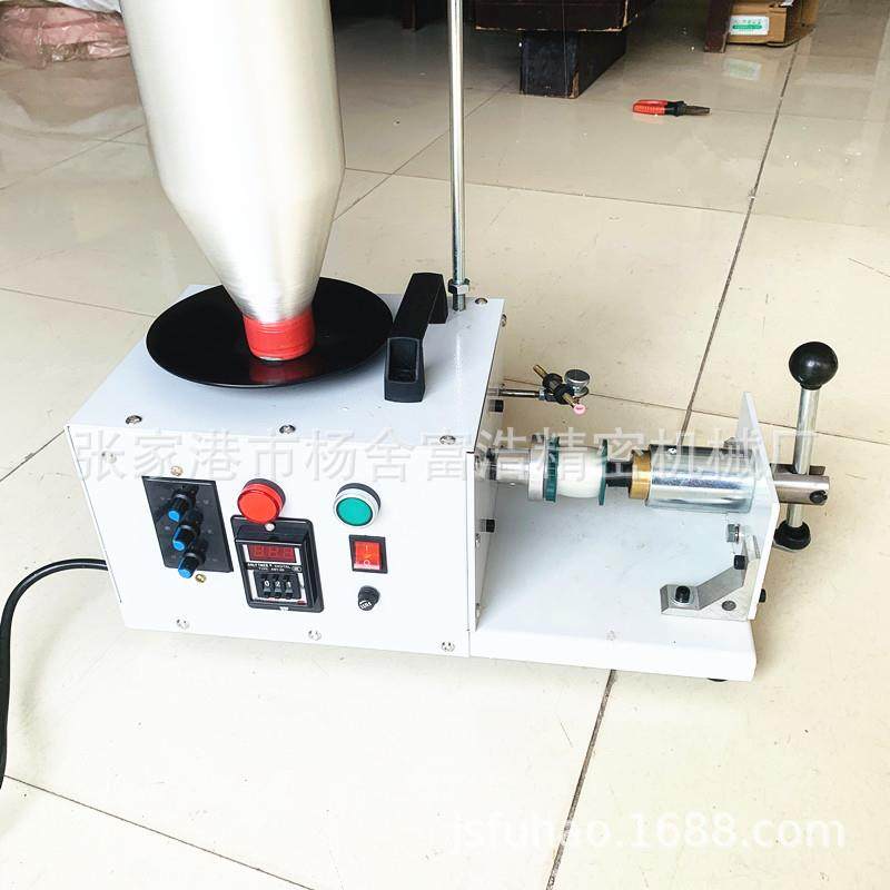 喷气喷水织机配件新款可调节绕耳丝筒机器耳丝机绕绞边线机器