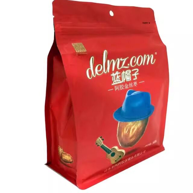 东阿阿胶蓝帽子阿胶金丝枣360g独立包装无核两袋包邮