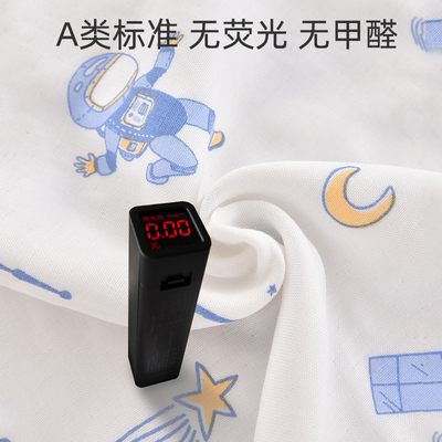 婴儿睡袋分腿夏季竹棉纱布宝宝小孩儿童春秋款四季防踢被空调房