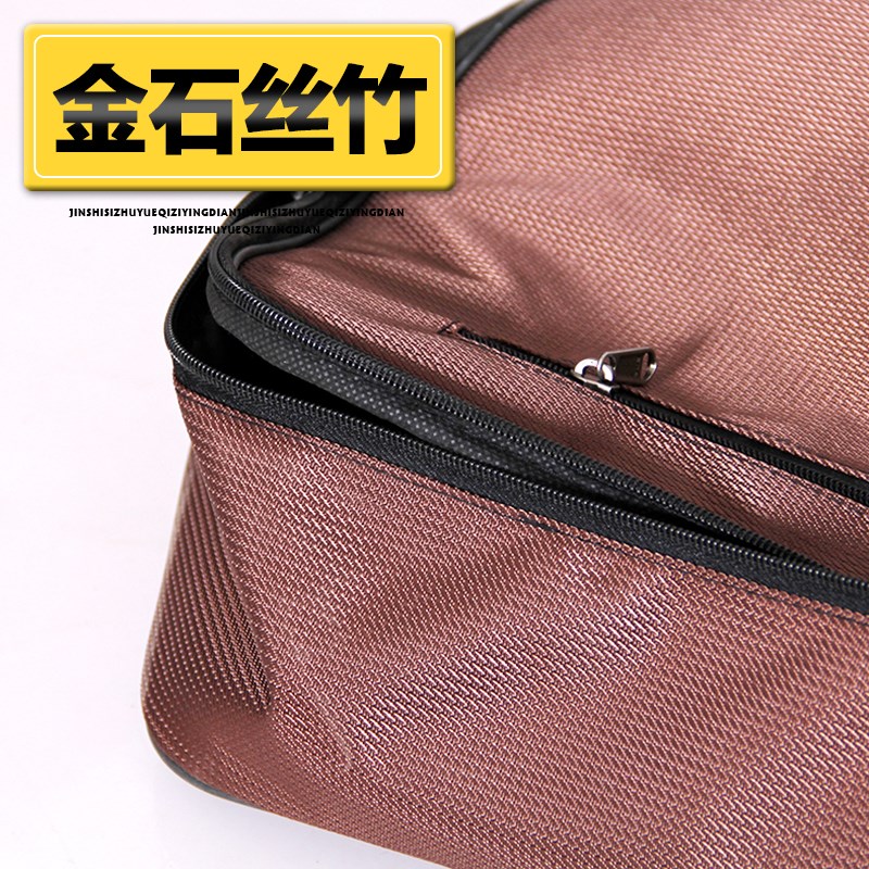 乐器配件尼龙布料卡其色古筝包乐器袋子包邮通用手提肩背加厚海绵