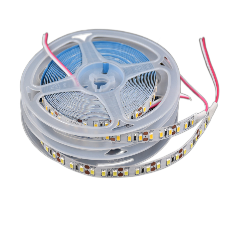 12VLED灯带2835贴片软灯条铝槽线条内贴8mm灯条 过道暗槽天花灯条