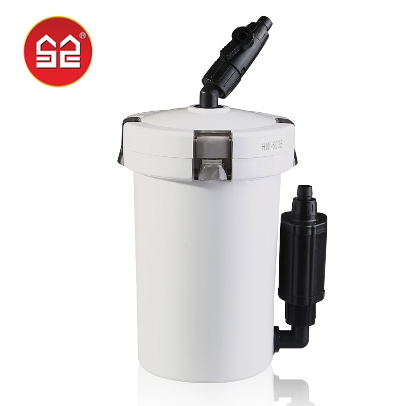 森森HW佳璐LW602 603 EW604鱼缸水族箱缸外透明前置过滤桶过滤器