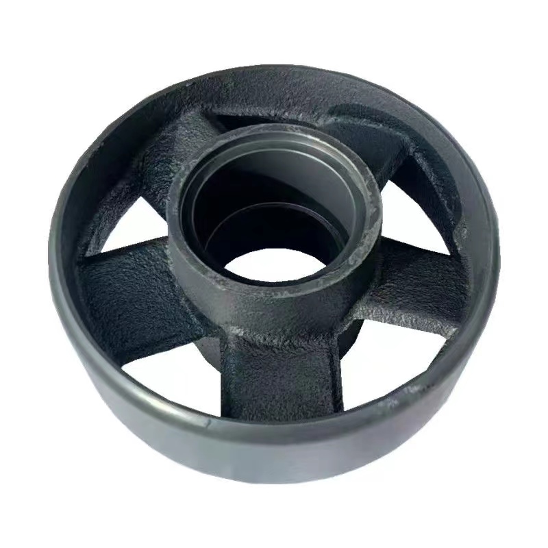 沃得锐龙收割机支重轮平衡轮履带托带轮行走轮支重轮原厂全车配件