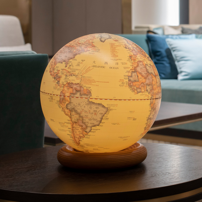 funglobe地球仪25cm中号学生用初中生中AR高清办公室玄关摆件智能