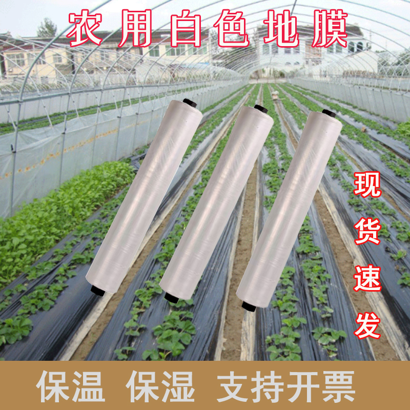 白色塑料薄膜小拱棚膜保温蔬菜大棚膜地膜加厚抗老化公路防护膜