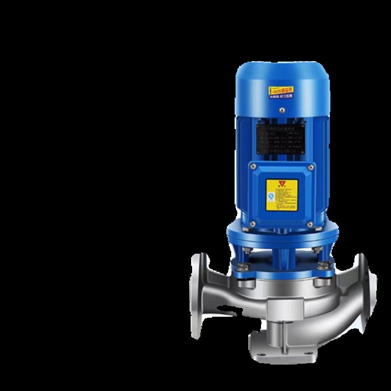 304不锈钢316L卧立式管道离心泵380v循环增压泵耐酸碱腐蚀管道泵