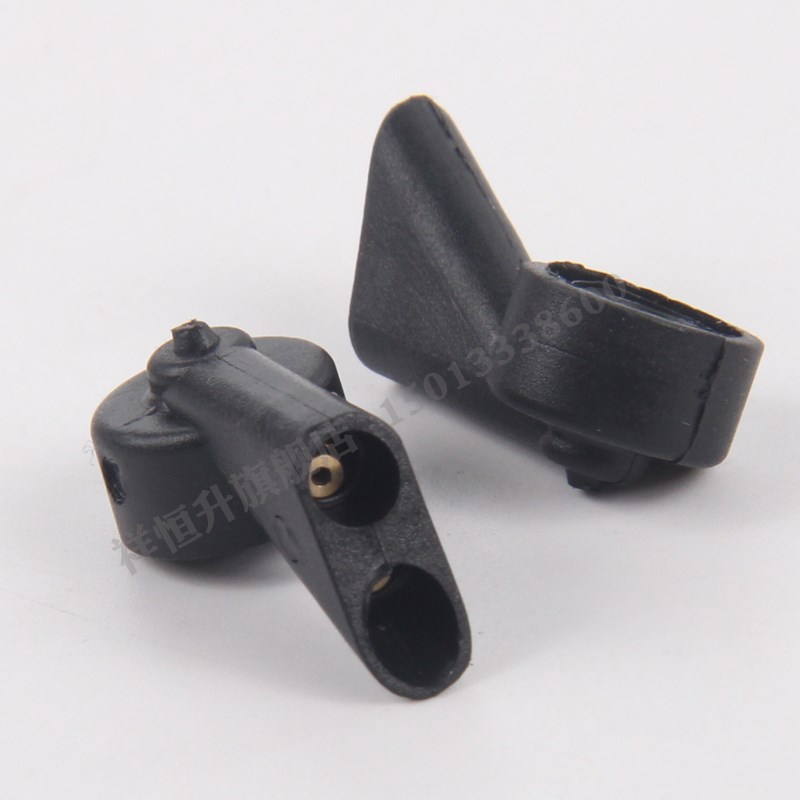 奥迪A1 A3后挡玻璃雨刮清洗喷水嘴 A4旅行车A6雨刷出水口喷头喷咀