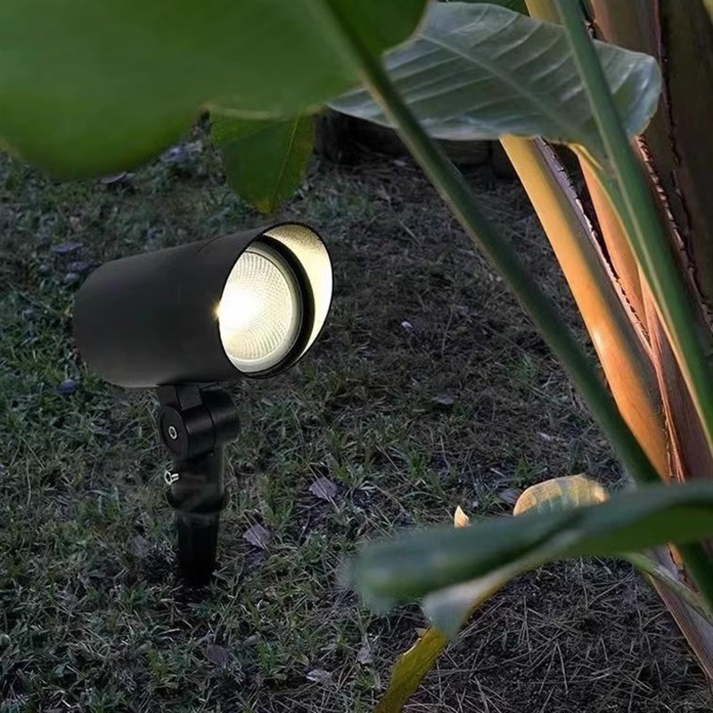 户外防水投光灯led 庭院花园照树灯林园绿化景观别墅地插灯草坪灯