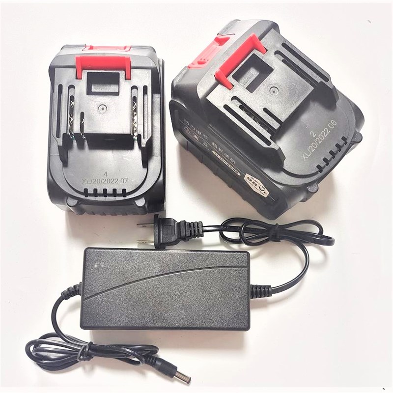 德韵科技21V MAX吹风鼓风机无刷电动扳手角磨机锂电池充电器