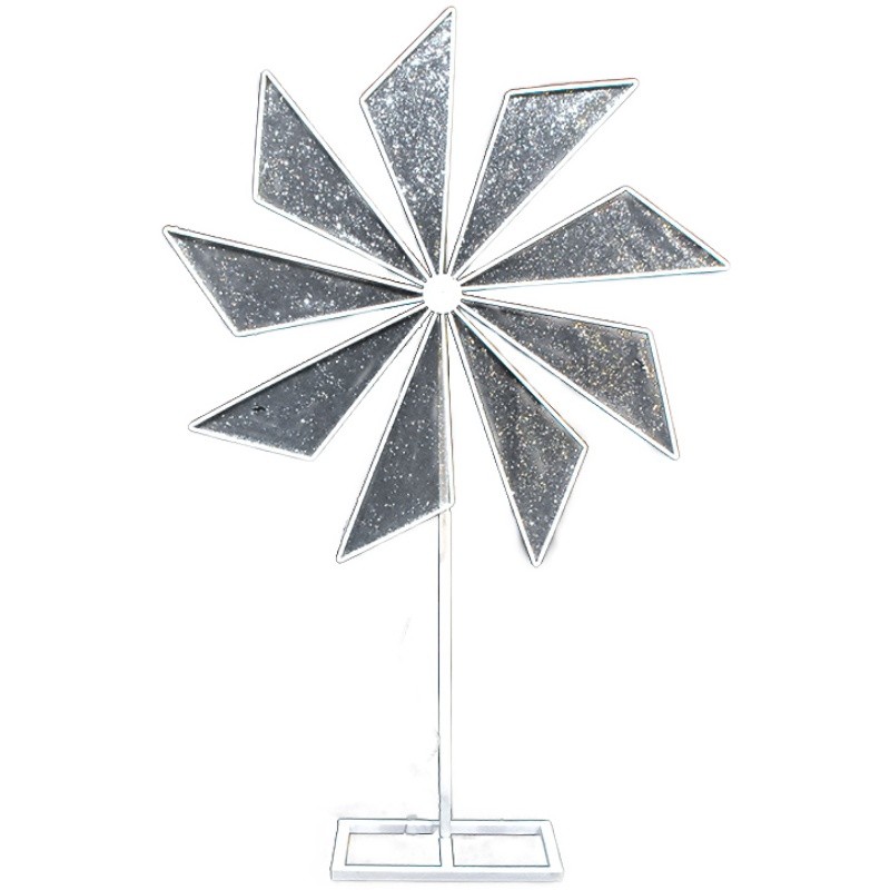 婚庆道具摩天轮电动旋转风车路引铁艺橱窗装饰婚礼舞台布置摆件品