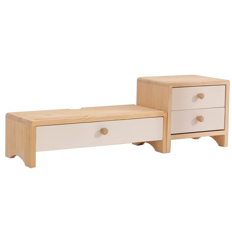 实木台式电脑显示器增高架办公室桌面书架支架桌上收纳简约置物架