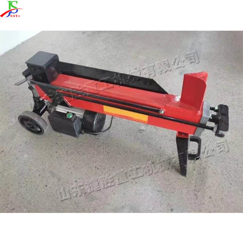 人造板材业备料机小型电动液压劈木机台式饭店家用木墩劈柴机