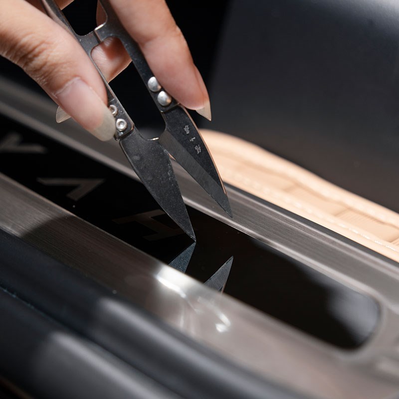 25款新岚图梦想j家304不锈钢门槛条迎宾踏板配件内饰护板改装