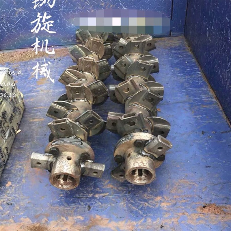 连云港 豪丰 东方红 旋耕L机刀轴 六排旋配件