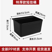 餐具酒店餐饮塑料手推车挂桶餐厅垃圾桶收餐车收集加厚长短废渣桶