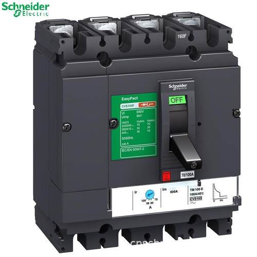 上海仓直发 EZD630M/3P 630K 塑壳断路器 EZD 630A 终端配电开关