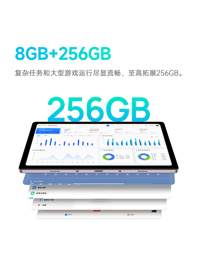 Lenovo/ Планшетный компьютер с поддержкой Lenovo M10 для защиты глаз с большим экраном 10,4-дюймовый обучающий офисный планшетный КОМПЬЮТЕР с большим экраном Изображение 1