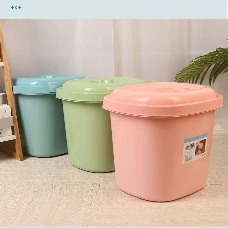 厨房家用密封米箱20斤装米缸C储存罐防虫防潮收纳箱装米桶
