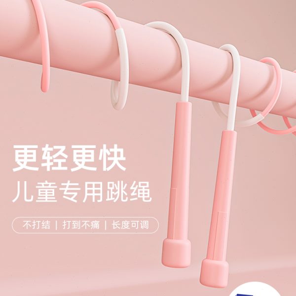 式跳神竞技跳绳儿童中考沙减震健身小学初学竞速专用专业训练绳子