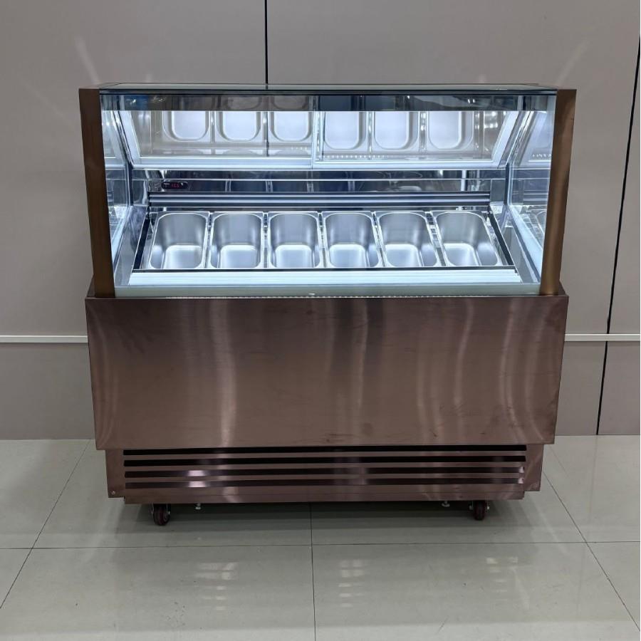 商用冰淇淋展示柜冷藏冷冻硬冰淇淋展柜冰激凌展示柜雪糕柜