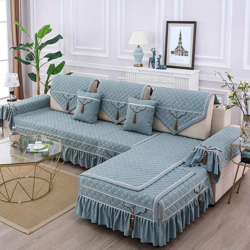 沙发垫中式沙发套罩沙发巾布艺坐垫全包加厚四季通用防滑通用盖布