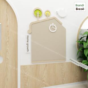 幼儿园家入园家长园楼家布告栏宣传板毡板公示板墙面装饰