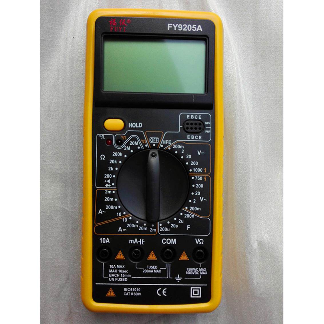 电动车电摩摩托车助力车专用万用表电压测量线路外观随机介意