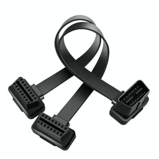 汽车行车电脑诊断OBD一分二插座25厘米插头接口延长线连接器排线,汽车用品/电子/清洗/改装,车载电子产品配件,淘宝优惠券,粉丝福利购,淘宝优惠卷