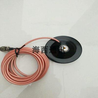 特氟龙50-3纯铜镀银馈线超低衰减和耐低温汽车收音机吸盘5m电线天