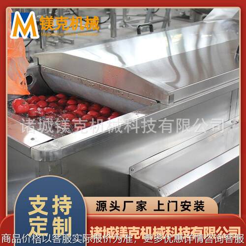 小型番茄酱加工生产线 番茄丁罐头全套加工设备 秋梨膏浓缩机器