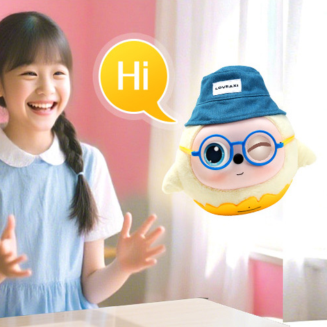 loviPeer AI陪伴机器人定制款帽子配饰